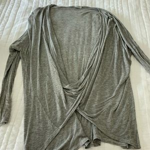 Tobi grey slouch shirt